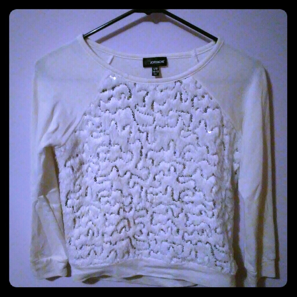 Soft long sleeve girls shirt.